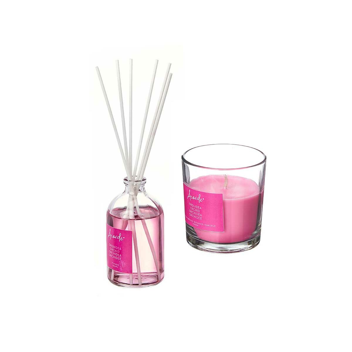Set Deodorante per Ambienti Acorde Orchidea 100 ml (6 Unità)